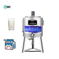 Machine à pasteuriser le yaourt et le lait à usage commercial, haute productivité, réservoirs de 10L/30L/50L/75L/100L/150L, équipement de fabrication de yaourt