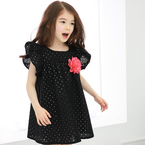 Últimos Diseños de Vestidos 2016 con Estampado de Ciervo, Vestidos Americanos para Niñas - Product Image 2