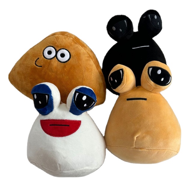 2022 TKT Wholesale plush dolls POU my pet alien game peripheral action figure pou plush toy children's gift stuffed animals toys