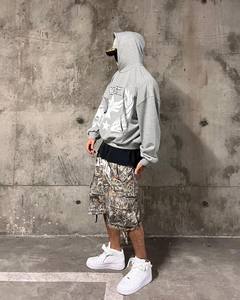 Pantalones de trabajo de camuflaje para caza con impresión digital holgados de verano con logotipo personalizado, pantalones cortos <span class=keywords><strong>Cargo</strong></span> Cavas Twill Real Tree Camo para <span class=keywords><strong>hombre</strong></span> - Product Image 5