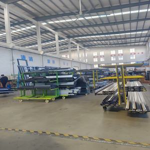 Portes françaises à double vitrage avec cadres en aluminium, adaptées aux environnements résidentiels intérieurs <span class=keywords><strong>et</strong></span> extérieurs. - Product Image 6