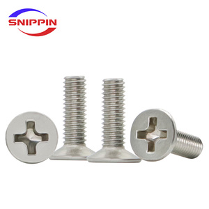 Viti a macchina M1.2 M2 in acciaio inossidabile 304 con <span class=keywords><strong>testa</strong></span> <span class=keywords><strong>svasata</strong></span> Phillips, micro elementi di fissaggio di precisione a croce SS304 - Product Image 5