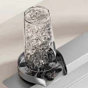 Évier de cuisine en acier inoxydable à cuve unique, grand évier à montage sous plan, bac à laver la vaisselle et les légumes - Product Image 6