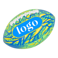 Ballon de rugby personnalisé taille 3, ballon de rugby de match, mini ballon de rugby imperméable et durable, ballon de football américain pour l'entraînement
