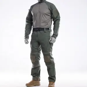 High Quality Low Price Combat Uniform Camouflage Uniform With Knee Pads