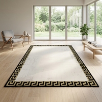 High Quality Handmade Acrylic Carpet Living Room Large White Color Wholesale Price Area Rugs