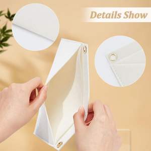 Plus de couleurs feutre sac à main organisateur insérer doublure embrayage sac fourre-tout Kit de conversion étui de rangement de luxe grande enveloppe Crossbody Wallet - Product Image 3