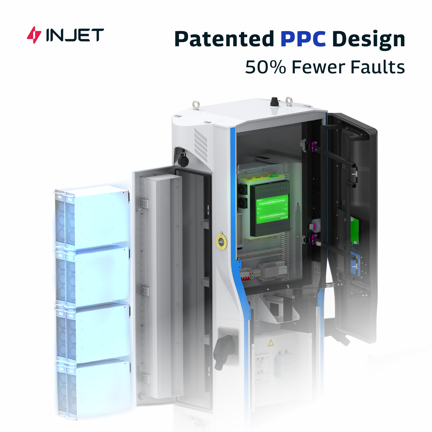 INJET IP54 EV Charger 60kW 120kW 180kW 240kW DC Fast Charger EV CCS2 DC Charging Station Electric Vehicle Car Charging Station · image 2