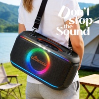 Haut-parleur de fête haute puissance 150 W Édition Élite facile à expédier avec double micro UHF et liaison TWS BT 5.0 pour pique-nique et randonnée en extérieur