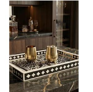 Bandeja para Servir de Hueso Auténtica Fabricada en India, Diseño Rústico, Acabado Tallado a Mano para Uso en la Cocina, Disponible al Mejor Precio - Product Image 2