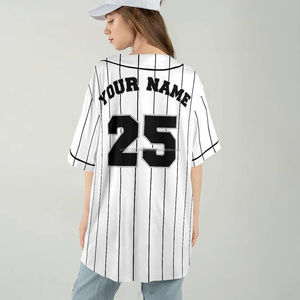 Camiseta de béisbol de color personalizado unisex Camisa deportiva en blanco personalizada con nombre impreso y número Ropa deportiva de softball - Product Image 5