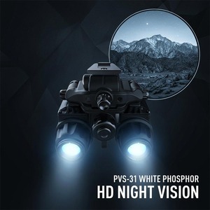กล้องมองกลางคืน Visionking Tactical Gen2+/Gen3 แบบสวมศีรษะ พร้อมเซ็นเซอร์ CMOS สีดำ สำหรับการล่าสัตว์กลางแจ้ง VS-31 Night Visi - Product Image 5