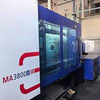 Máquina de Moldeo por Inyección de Plástico Multifuncional HaiTian de 380 Toneladas MA3800III/2250, Máquina de Moldeo por Inyección Servo Usada