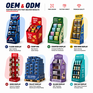 Présentoir <span class=keywords><strong>de</strong></span> sol pliable moderne en PVC expansé imprimé sur mesure avec crochets pour jouets et <span class=keywords><strong>jeux</strong></span> d'enfants et promotion en magasin <span class=keywords><strong>de</strong></span> détail - Product Image 6