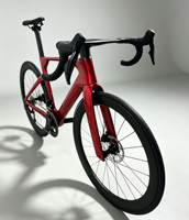 Vélo de route en carbone T800 WheelTop TX avec transmission électronique sans fil, 24 vitesses