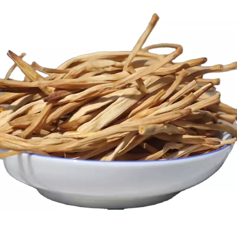 Высококачественная сельскохозяйственная продукция Huang Hua Cai, сушеный длинный желтый лилий, лимонный цветок лилии для мужчин и женщин