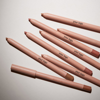 Crayon à lèvres de haute qualité, crayon à lèvres rouge épais et lisse, crayon à lèvres imperméable, mat, crème, brun
