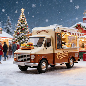 Camion de nourriture commercial rétro en aluminium jaune vif pour café, thé au lait, glace, hot-dogs et restauration rapide - Product Image 6