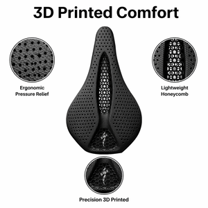 <span class=keywords><strong>Asiento</strong></span> de Bicicleta de Fibra de Carbono Impreso en 3D de 140 mm, en Oferta, para Bicicletas de <span class=keywords><strong>Carretera</strong></span>, Material Plástico, Embalaje en Caja - Product Image 3