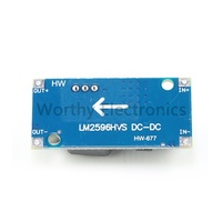 Module abaisseur réglable 48V DC-DC entrée 4.5-50V LM2596HVS-ADJ régulateur de tension de véhicule électrique alimentation