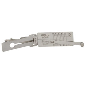 Herramienta de ganzuero 2 en 1 YM28 LISHI para cerraduras de puerta Opel Lutes YMOS Soul - Herramienta para cerrajeros - Product Image 3