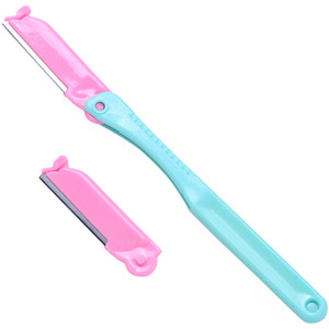 Recortador de cejas Soumei Hidemi, cuchilla de plástico con punta inclinada para dar forma con precisión, herramienta de maquillaje - Product Image 5