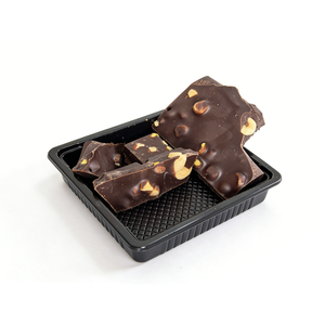 Barre <span class=keywords><strong>chocolat</strong></span>ée riche en protéines avec amandes entières et maïs croustillant 65g, beurre de cacao pur, collation énergétique, alimentation saine, <span class=keywords><strong>chocolat</strong></span> en gros - Product Image 5