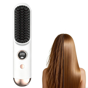 Cepillo Alisador de Cabello de Venta Caliente de Fábrica OEM, Herramientas de Peinado con Cepillo Caliente, Cepillo Alisador para Todo Tipo de Cabello - Product Image 1