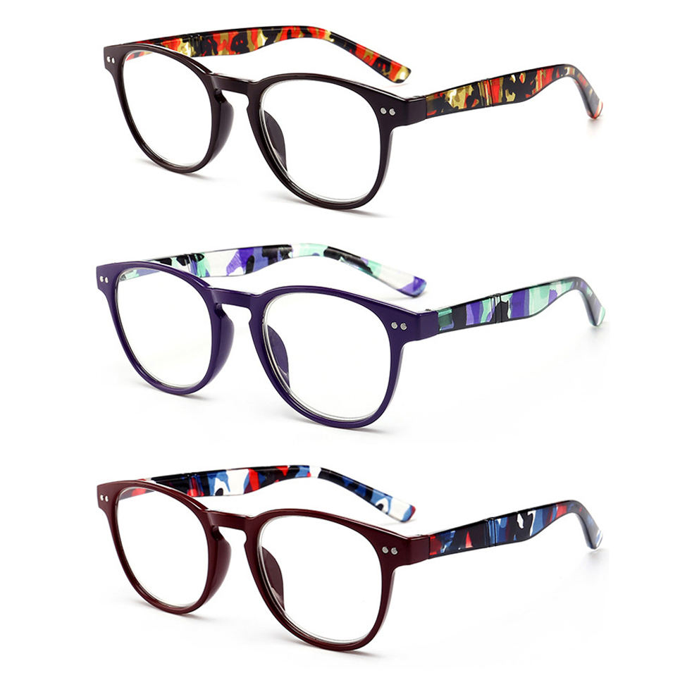 Rapide expédition pas cher en plastique lunettes de lecture progressives