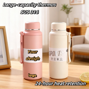 Vente en gros de tasse de voyage 27oz en acier inoxydable à double paroi isolée sous vide 6-12 heures d'isolation thermique anti-fuite - Product Image 3