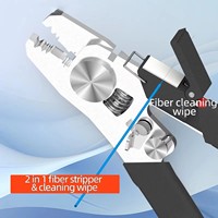 Multifunctional Stripper FSP-6PRO with Kevlar Scissors for Indoor Fiber Optic Cable FTTH Network