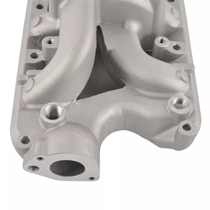 Малый блок карбюратор двойной плоский воздушный зазор впускной коллектор для SBF 260 289 302 Windsor - Product Image 2