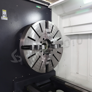 Heavy-Duty <span class=keywords><strong>ck61140</strong></span> <span class=keywords><strong>CNC</strong></span> Máy tiện với fanuc hệ thống điều khiển ngang loại giường phẳng <span class=keywords><strong>CNC</strong></span> máy tiện - Product Image 2