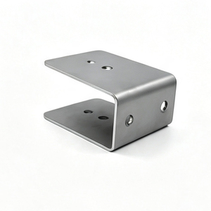 Custom Bent Metal Parts Sheet Metal Bracket U‑Shape Stamped <b>Spring</b> <b>Clip</b> Hardware Accessories - Product Image 2