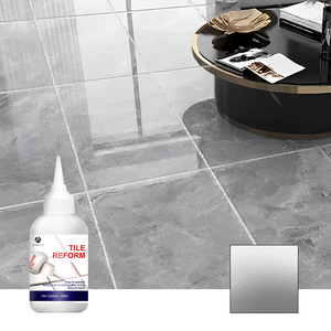 Sigillante Epossidico Impermeabile per Fughe di Piastrelle, <span class=keywords><strong>Rivestimento</strong></span> Liquido per Bagno, <span class=keywords><strong>Cucina</strong></span> e Pavimenti - Applicazione a Pennello, Colore Oro/Argento - Product Image 5