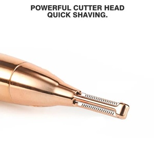 Tondeuse à sourcils électrique multifonctionnelle, tondeuse faciale 2 en 1 rechargeable, rasoir bikini pour femmes - Product Image 2