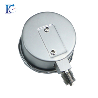 Manomètre à capsule en acier inoxydable personnalisable de 60 mm avec plage de 0-10 kPa et précision de 1,5 %