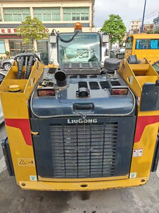 Mini-chargeuse compacte d'occasion CLG395B de marque chinoise, moteur diesel d'occasion, pompe à moteur 75KW, charge nominale 1225kg - Product Image 4