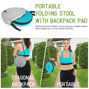 New Combos Portable Outdoor <strong>Stool</strong> <strong>Collapsible</strong> Telescopic Retractable <strong>Stool</strong> with Storage Cushion Bag - Product Image 5