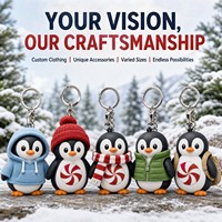 Porte-clés en peluche Hibou en cèdre personnalisé OEM ODM, Mascotte d'animal en peluche, Personnage original, Cadeau promotionnel de Noël, Jouet doux