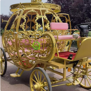 รถม้ารอยัลฮอเรลล่าสำหรับเด็กผู้หญิงรถม้าวาดลายม้า - Product Image 4