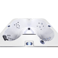 Lovia 4 6 personne hottub fournisseur hidromasaje extérieur jardin jakuzi extérieur bain à remous massage spa prix avec fonction jacuzzier