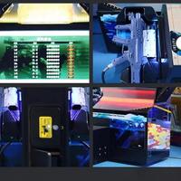 Réalité virtuelle Ghost Time Crisis 4 VR Simulator Arcade Jeu de tir au pistolet vidéo 3D à jetons pour 55 pouces