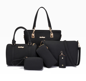 Nouvel ensemble de sacs multi-pièces pour femmes 2025 – Sacs à main, sacs bandoulière et sacs à l'épaule tendance pour femmes avec fermeture éclair et doublure en polyester - Product Image 6