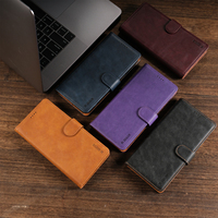 Étui portefeuille en cuir pour Samsung Galaxy S25 S24 S23 Ultra S22 S21 FE S20 S10 Plus Note20, avec porte-cartes et rabat