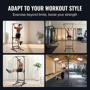 Équipement de Fitness à Domicile Multifonctionnel : Station de Traction et Dips, Barre de Tractions, Tour de Musculation - Product Image 3