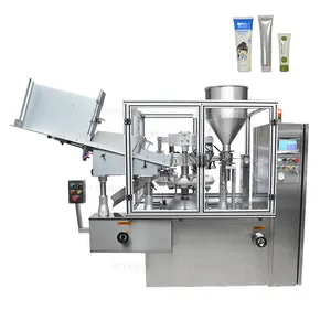 Semi Automatische Ultrasone Aluminium Buis Vullen Sluitmachine Voor Cosmetische Crème