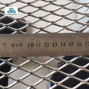 Kích Thước Tùy Chỉnh Kim Cương Dày Thép Không Gỉ Chuyên Nghiệp Mở Rộng Kim Loại Lưới Đồng Bằng Đục Lỗ Cho Trang Trí Cắt Uốn - Product Image 6