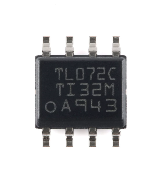 TL072CDR Dual FET Input Operational Amplifier Low Noise Audio Op Amp SOIC-8 Analog IC