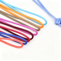 Corda rotonda in poliestere effetto macramè per laccetti da cellulare, accessori moda, fai da te, artigianato